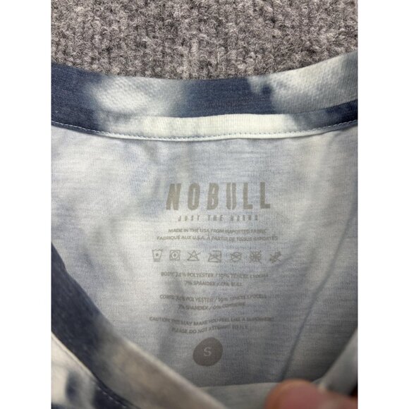 NOBULL Tank Top Lot Womens Small Blue Purple Tie Dye Cropped Sleeveless Athletic - Picture 2 of 8